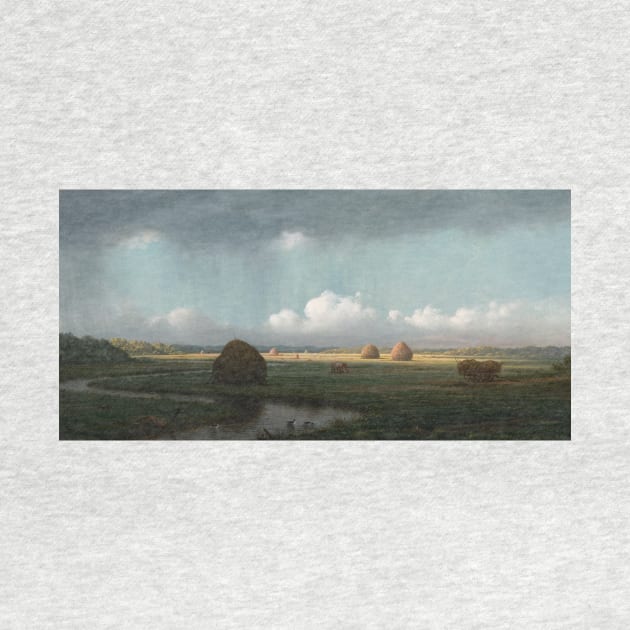 Sudden Shower, Newbury Marshes by Martin Johnson Heade by Classic Art Stall